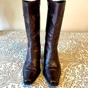 Via Spiga leather boots made in Italy